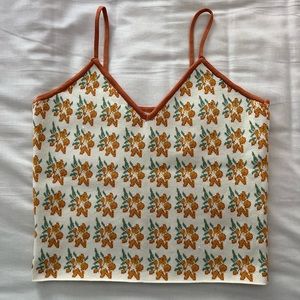 Zara - Jacquard Knit Top